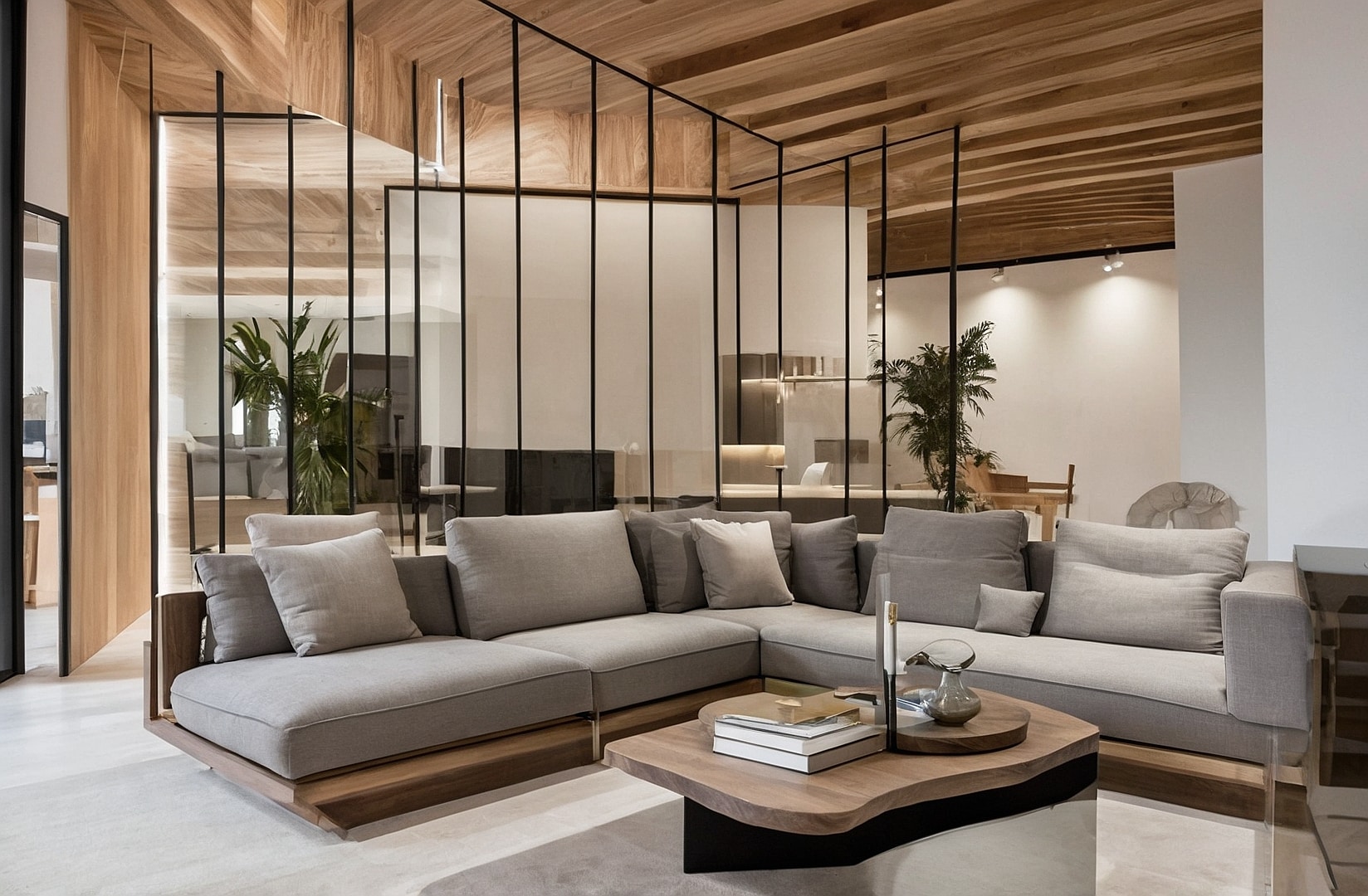 Espacio comercial diseñado con detalle